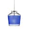 Besa Lighting Pica 6 Cord Pendant, Blue Sand, Bronze Finish, 1x5W LED 1XT-PIC6BL-LED-BR - alternate 1